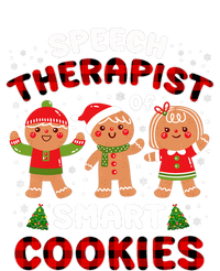 Speech Rapist Of Smart Cookies Buffalo Plaid Christmas Bella+Canvas Jersey Crop Tee