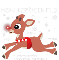 The Rednosed Reindeer How Reindeer Fly Christmas Long Sleeve Shirt