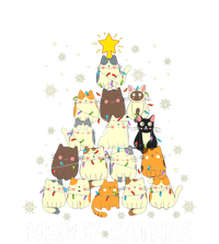 Catmas Meowy Christmas Cat Tree Funny T-Shirt