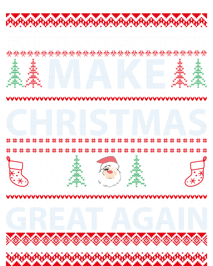 Make Christmas Great Again Holiday Cheer Trump 2024 T-Shirt