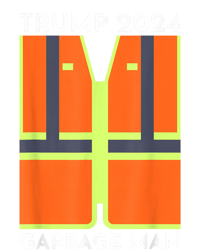 Trump 2024 Garbage Man Funny Garbage Patriots Support Infant Fleece One Piece