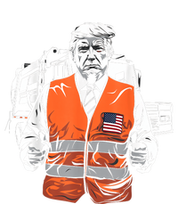 Trump Garbage Truck Vest Toddler Long Sleeve Shirt