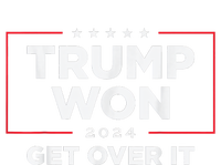 Trump Won Get Over It 2024 Insulated Varsity Jacket