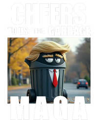 Cheers To The Us Garbage Maga Donald Trump Zip Tote Bag