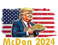 Mcdon 2024 Donald Trump Fast Food French Fries Performance Sprint T-Shirt