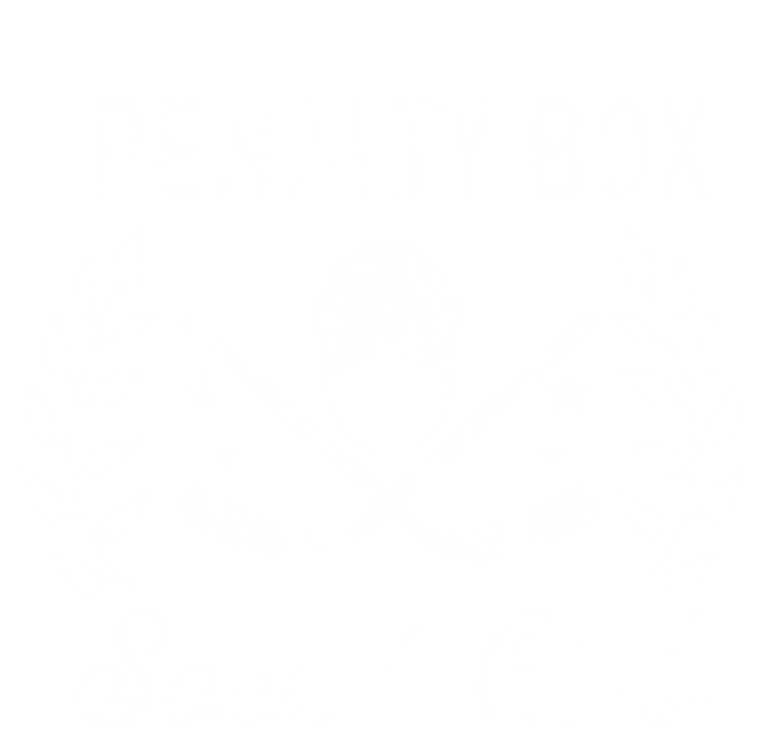 Penalty Box Social Club Ice Hockey Game Day Ice Hockey Mom Gift Valucap Bio-Washed Visor