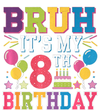 Bruh Its My 8th Birthday 8 Year Old Birthday Party Fun Mousepad