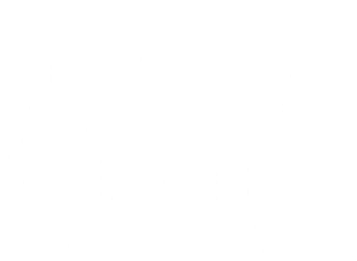 Strong Intelligent Woman For Trump Toddler Long Sleeve Shirt