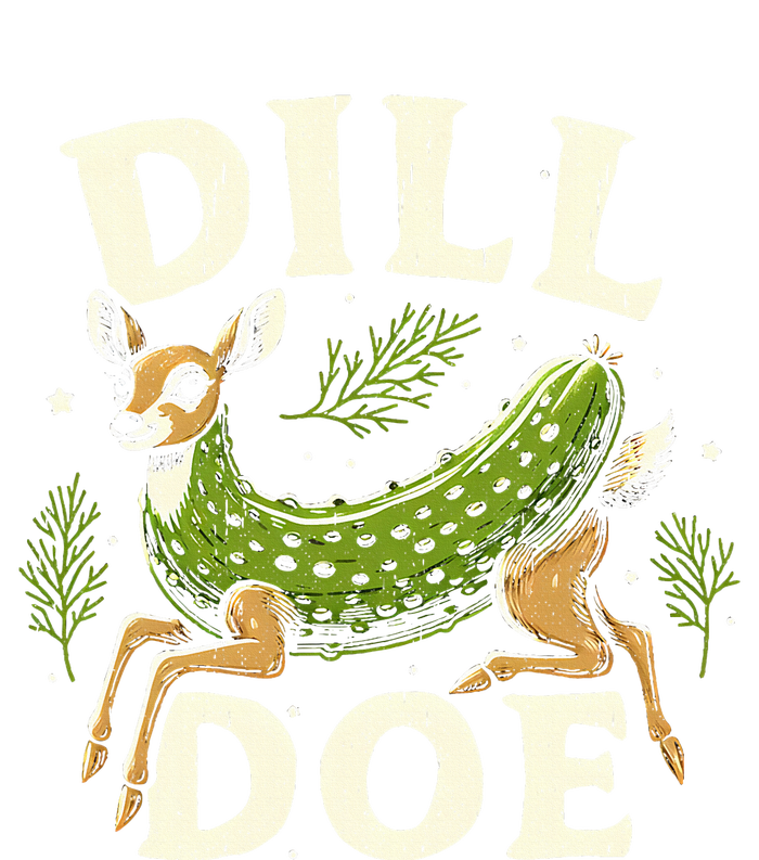 Dill Doe Funny Deer Pickle T-Shirt