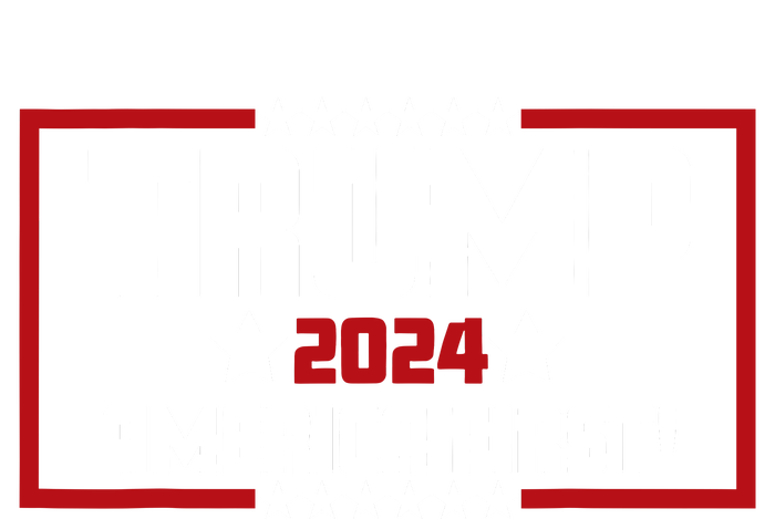 Trump 2024 America First Maga Keep America Great Democracy Silk Touch Performance Long Sleeve Polo