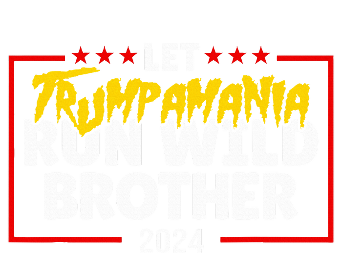 Let Trumpamania Run Wild Brother Trump 2024 Women's Long Sleeve Flannel Pajama Set 