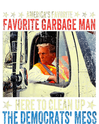 AmericaS Favorite Garbage Man Trump Rides In Garbage Truck Kids Hoodie