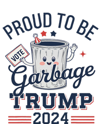 Not A Garbage Proud To Be Garbage Vote Trump Supporters Large Microfiber Waffle Golf Towel