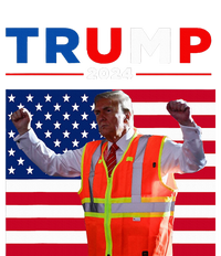 President Trump Garbage Truck Worker Vest Maga 2025 T-Shirt