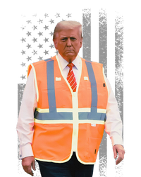 President Trump Garbage Truck Worker Vest Usa Flag Maga 2025 Women's Perfect Tri Rocker Tank