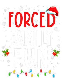 Forced Family Fun Winter Holidays Funny Christmas Adult Canvas