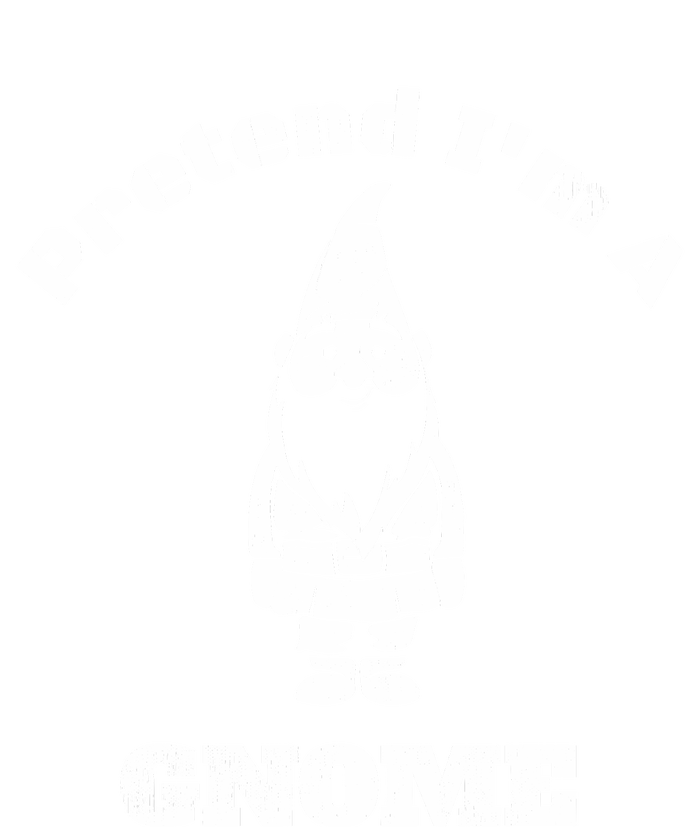 Pretend IM A Gnome Easy Halloween Costume Kids T-Shirt