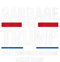 Garbage For Trump 2024 Make American Garbage Great Again Premium Doggie Tank