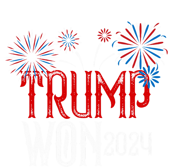 Donald Trump Won 2024 Election Inauguration T-Shirt