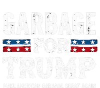 Garbage For Trump Make American Garbage Great Again 7-Panel Snapback Hat