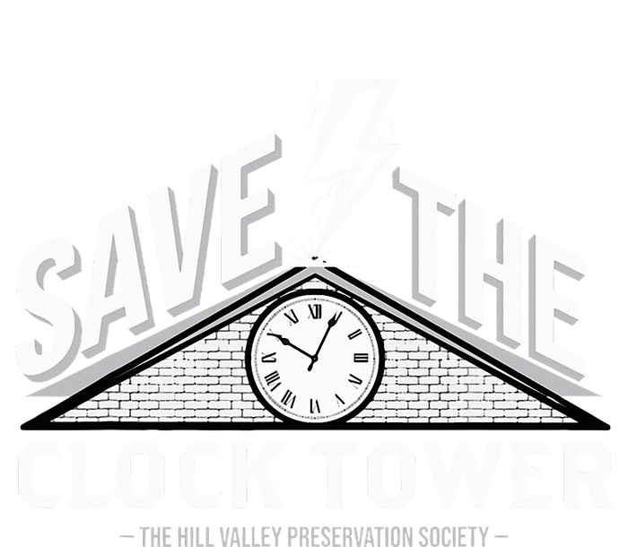 Hill Valley Preservation Society Save The Clock Tower Short Acrylic Beanie