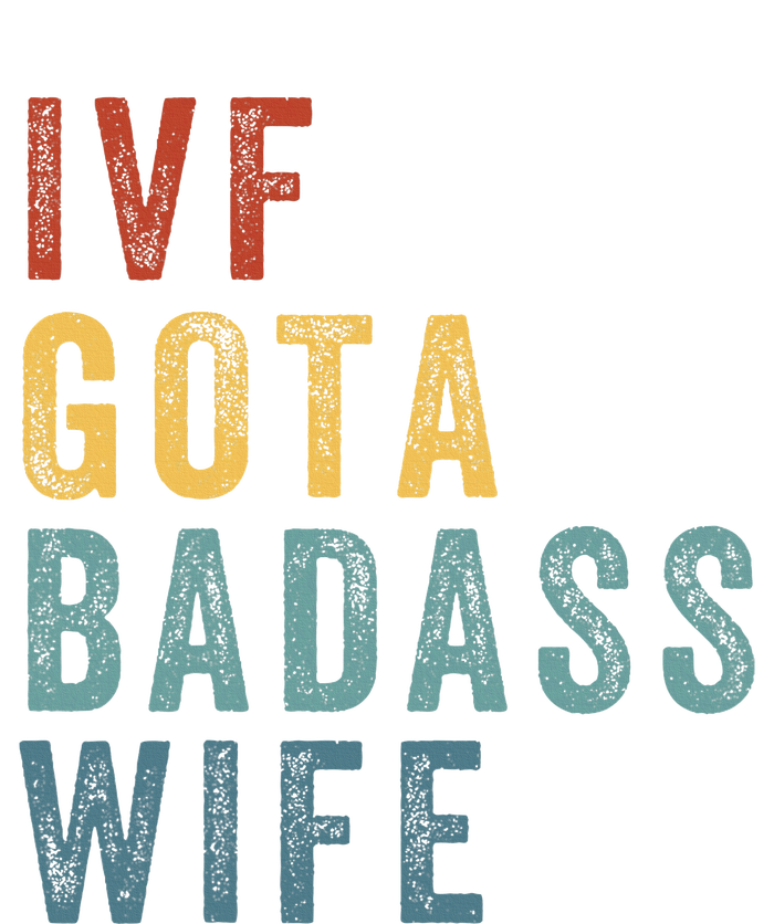 Ivf Got A Badass Wife Ivf Dad Transfer Day Infertility Ceramic Star Ornament