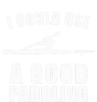 I Could Use A Good Paddling Funny Kayak Performance Long Sleeve Polo