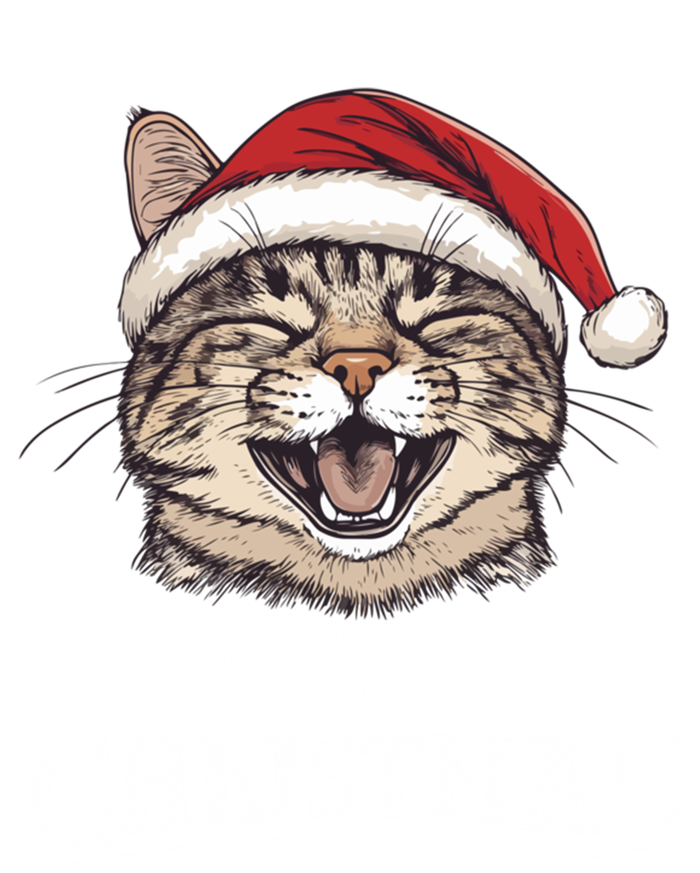 Funny Cat Santa Cool Christmas Cat Lover T-Shirt