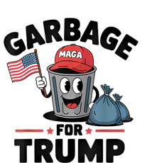 Garbage For Trump Proud Maga Garbage Trump Supporter Grommeted Golf Towel