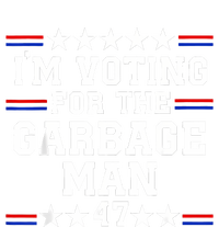 IM Voting For The Garbage Man Garbage For Trump 2024 Ladies PosiCharge Competitor Racerback Tank