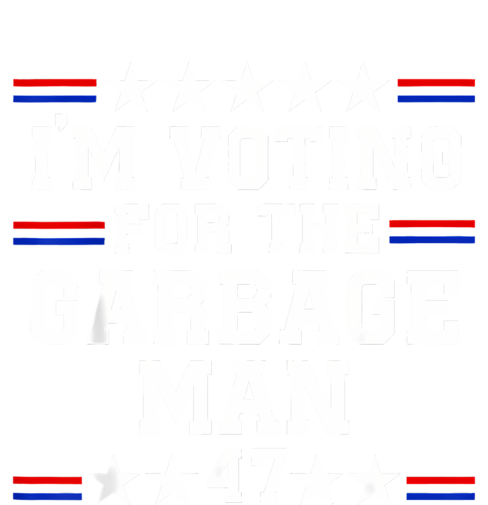 IM Voting For The Garbage Man Garbage For Trump 2024 Ladies PosiCharge Competitor Racerback Tank