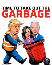 Time To Take Out The Garbage Funny Garbage For Trump 2024 Bumper Sticker