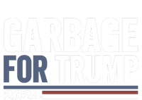 Garbage For Trump 2024 Election Zip Tote Bag