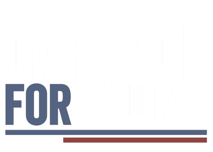 Garbage For Trump 2024 Election Zip Tote Bag