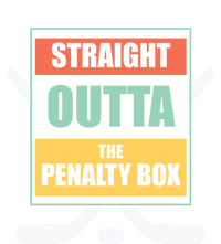 Straight Outta The Penalty Box Ice Hockey Cool Gift T-Shirt