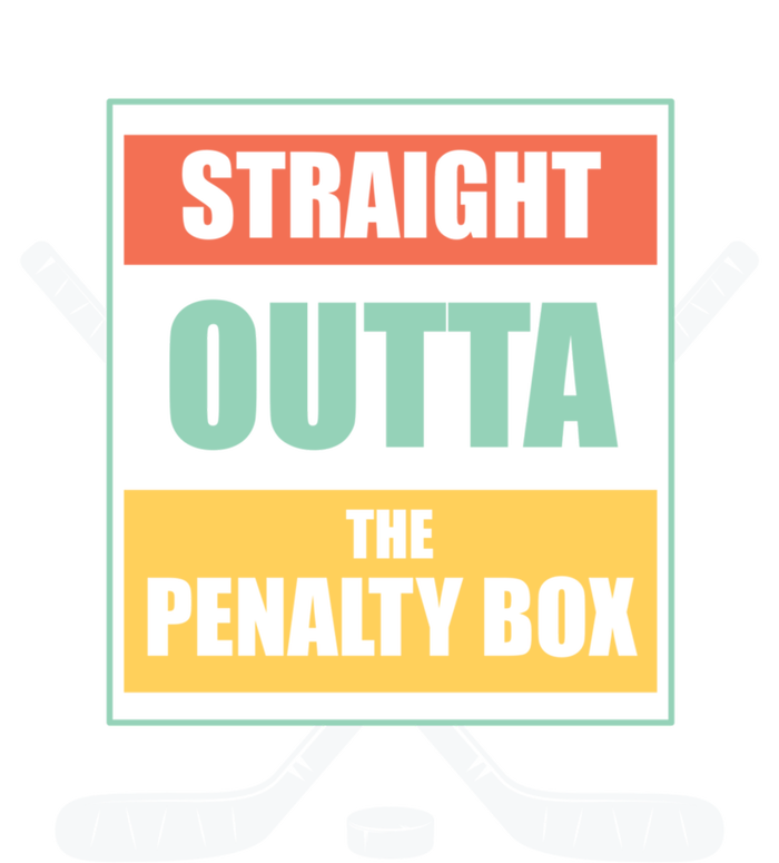 Straight Outta The Penalty Box Ice Hockey Cool Gift T-Shirt