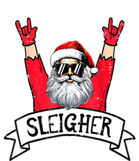 Christmas Sleigher Funny Santa Rock Xmas Rocker Gift T-Shirt