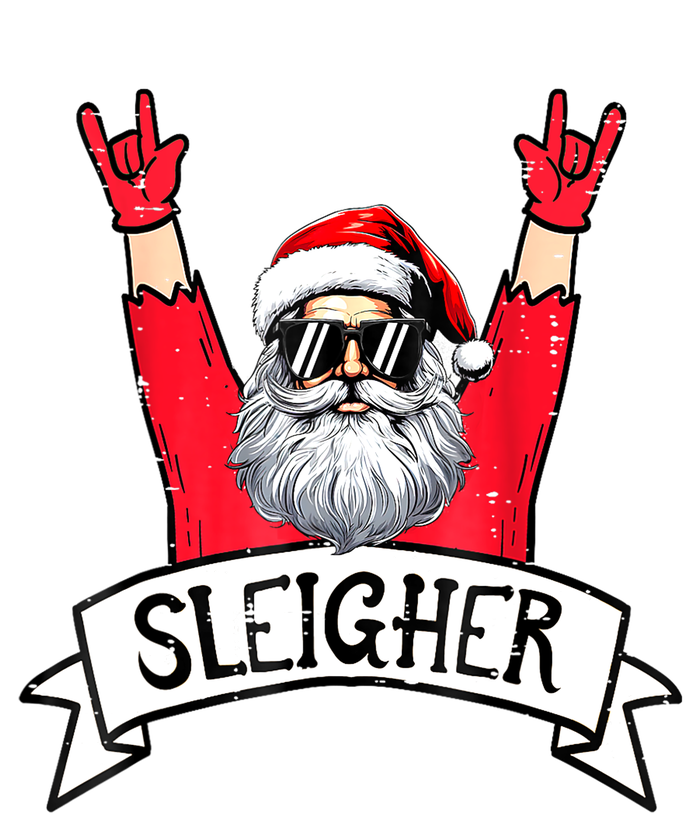 Christmas Sleigher Funny Santa Rock Xmas Rocker Gift T-Shirt