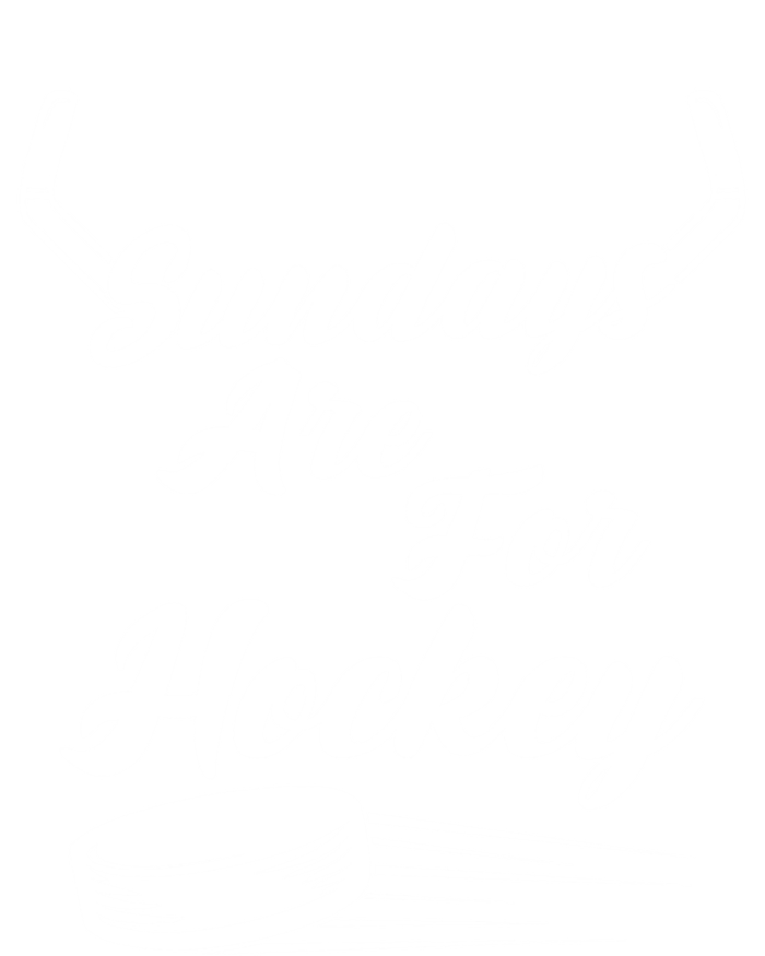 Sundays Are For Hockey Hockey Stick Gift Tall T-Shirt