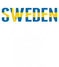 Sweden Ice Hockey Fans Jersey Support Swedish Hockey Team Funny Gift Toddler T-Shirt