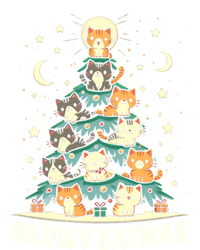 Cat Christmas Tree Xmas Funny Santa Meowy Catmas Ladies Essential Flowy Tank