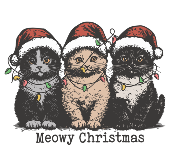 Meowy Christmas Xmas Cat T-Shirt