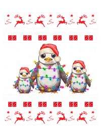 Penguin Ugly Christmas Xmas Lights Family Matching Sweatshirt