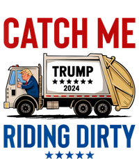 Catch Me Riding Dirty Garbage Vote Trump Truck Trump 2024 Women's Perfect Tri Tunic Long Sleeve Shirt