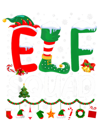 Elf Squad Christmas Family Matching Pajamas Funny Xmas Performance Long Sleeve Polo