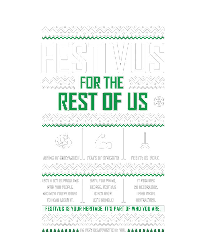 Festivus For The Rest Of Us Funny Christmas Magnet