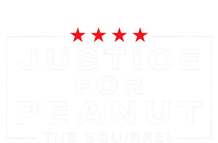 Justice For Peanut The Squirrel Peanut Squirrel Design T-Shirt