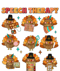 Speech Therapy Turkey Slp Speech Therapist Fall Thanksgiving T-Shirt