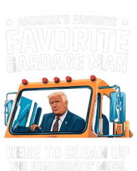 Trump AmericaS Favorite Garbage Man Trump In Trash Truck Full-Length Apron With Pockets