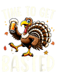 Turkey Time To Get Basted Funny Happy Thanksgiving T-Shirt